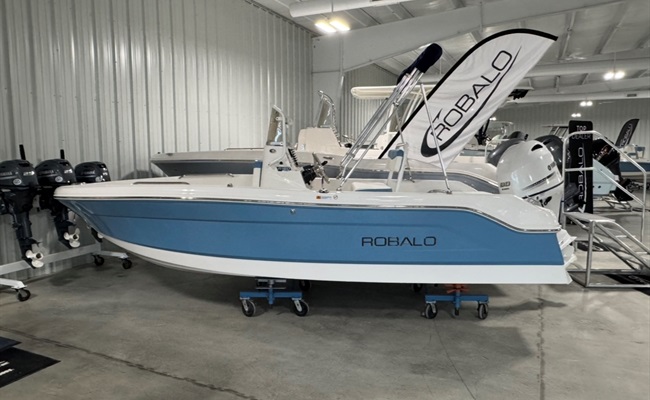 2026 Robalo R160 Atlas Blue/White 